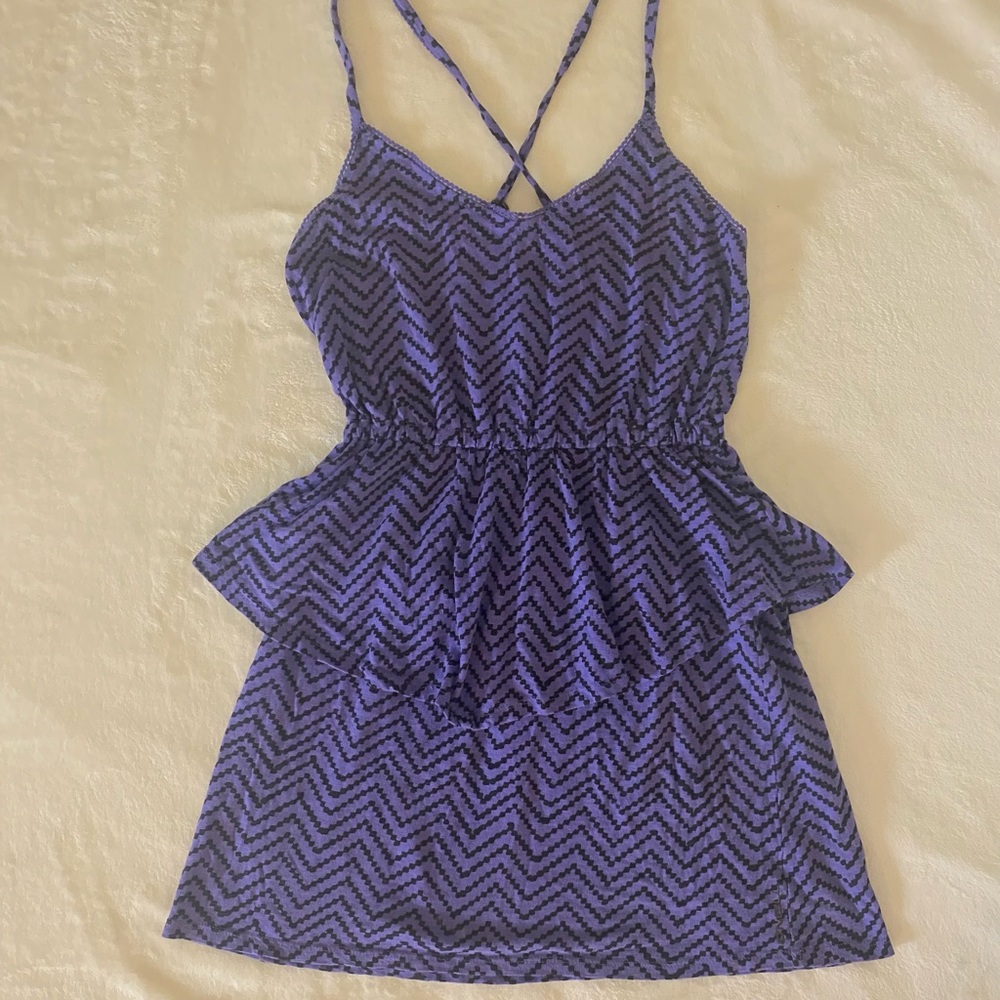 O’Neil Dress with Criss Cross Back and Adjustable Straps